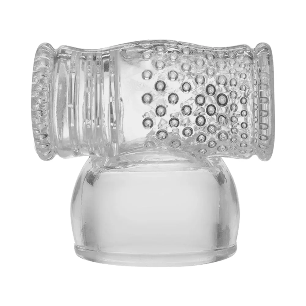 Kink Wand Attachment Cock Stroker Clear