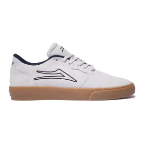 Lakai Shoes Cardiff - White/Gum Suede