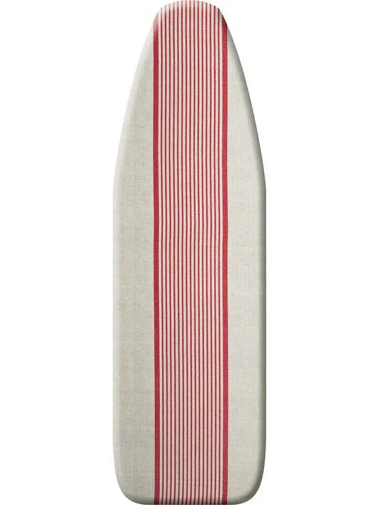 Large Provincial Linen Ironing Board Cover Red