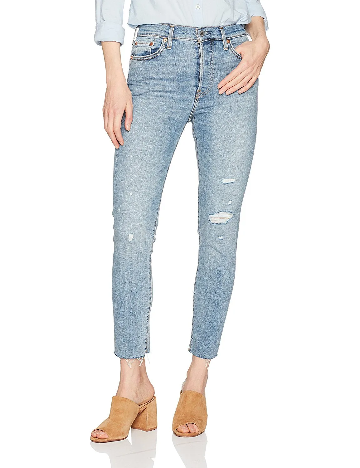 Levi's Women's Wedgie Skinny Jeans Blue Spice