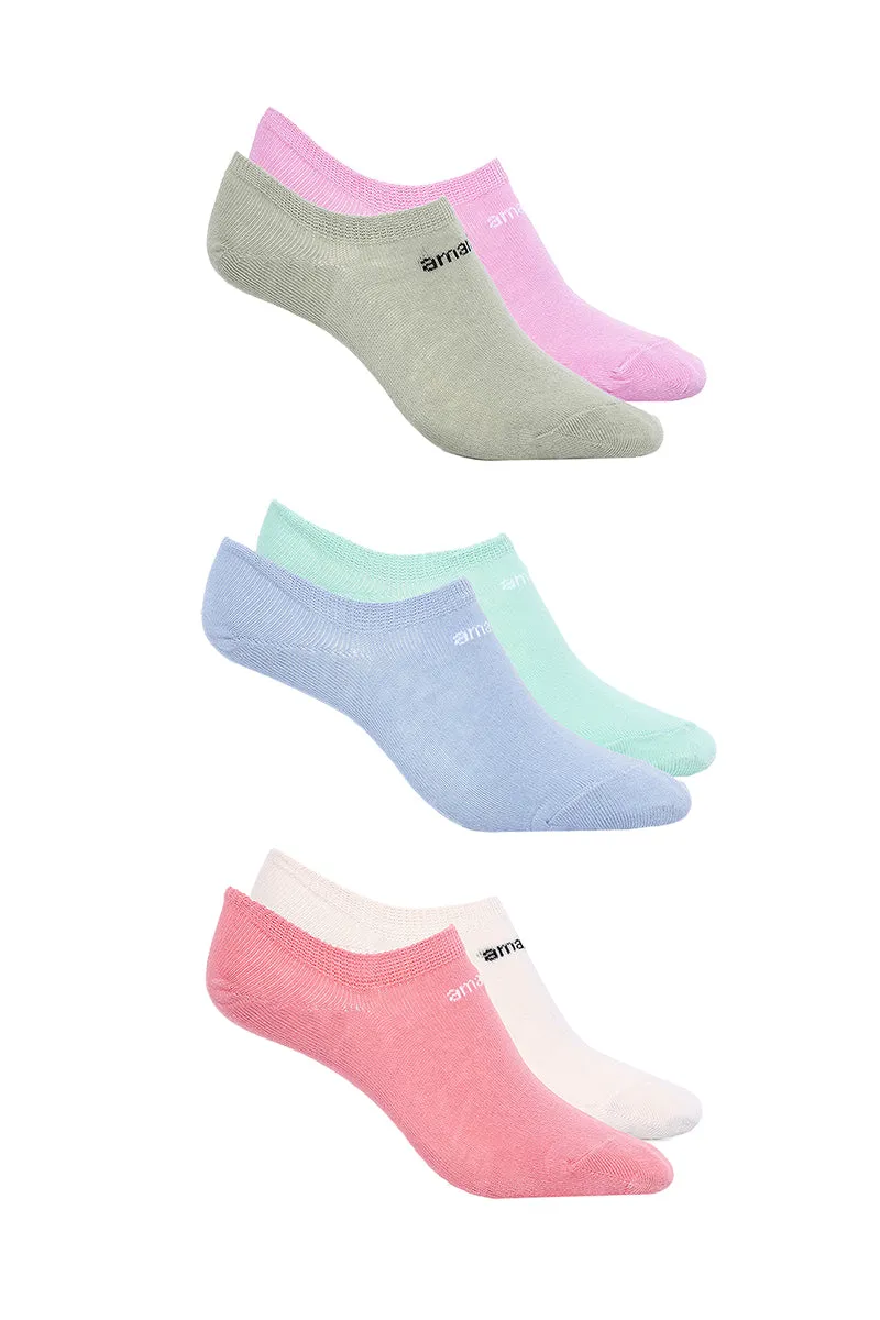 Low Cut Socks (Pack of 6) - Multicolor