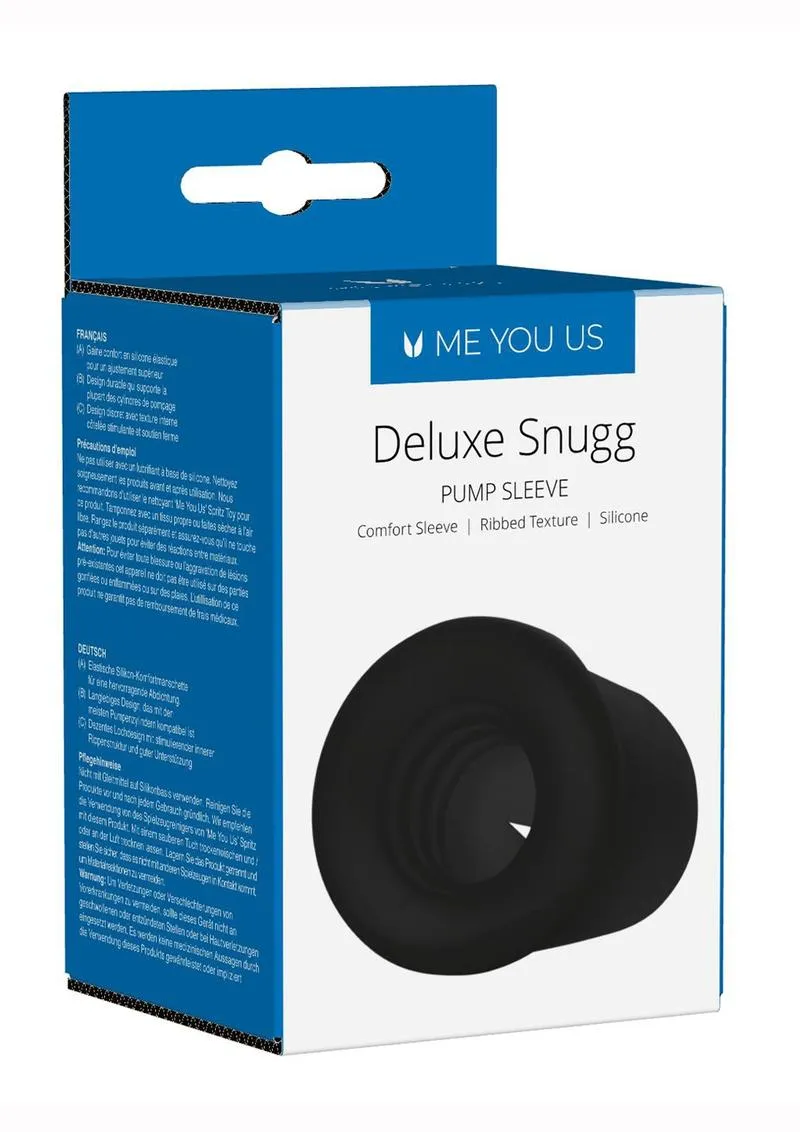 ME YOU US Deluxe Snug Silicone Pump Comfort Sleeve