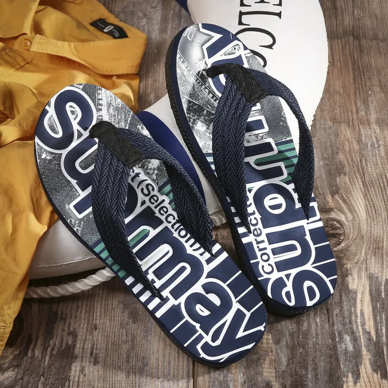 Men Beach Shoes Slippers Summer Men's Beach