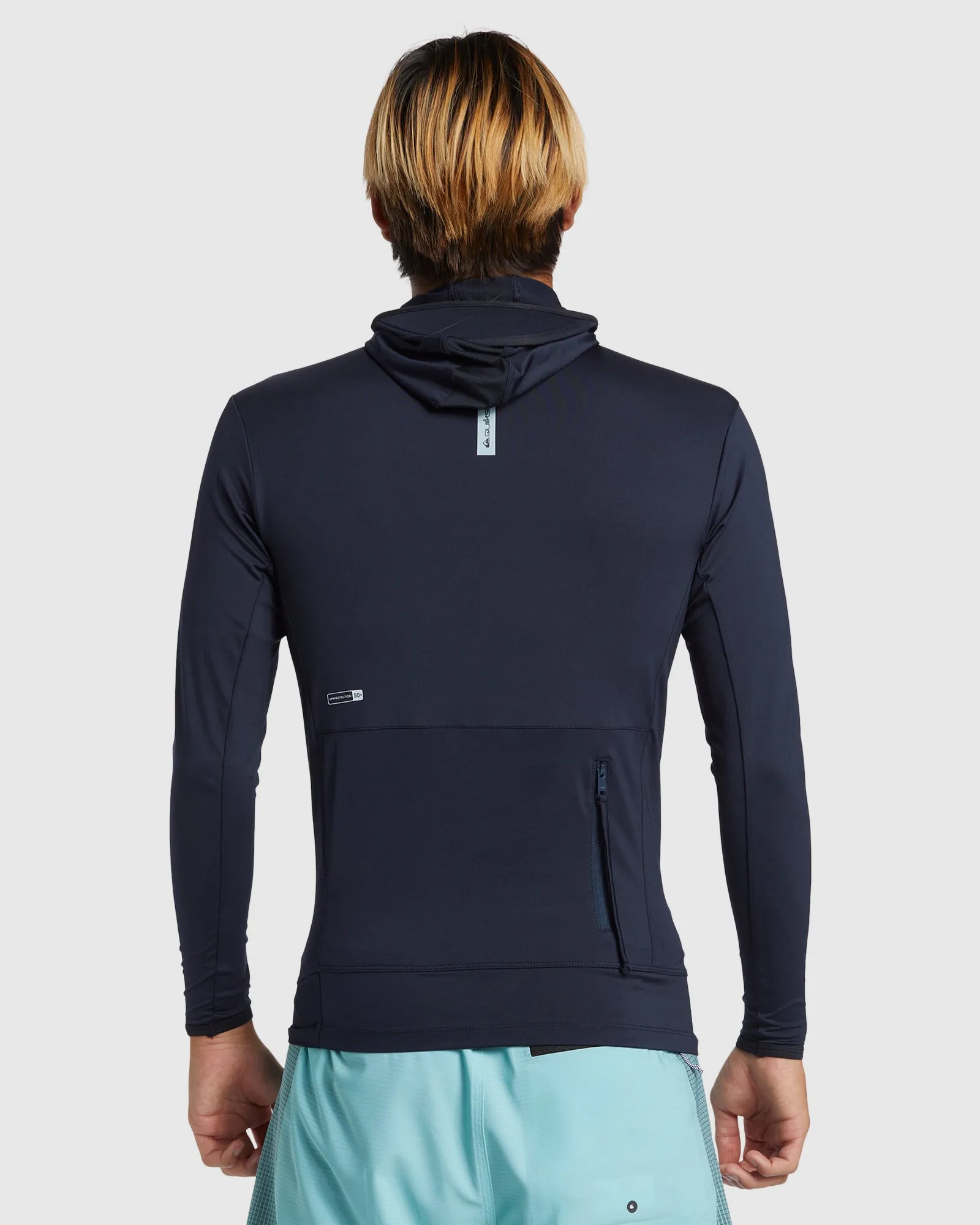 Mens Highline Long Sleeve UPF 50 Hooded Surf T-Shirt