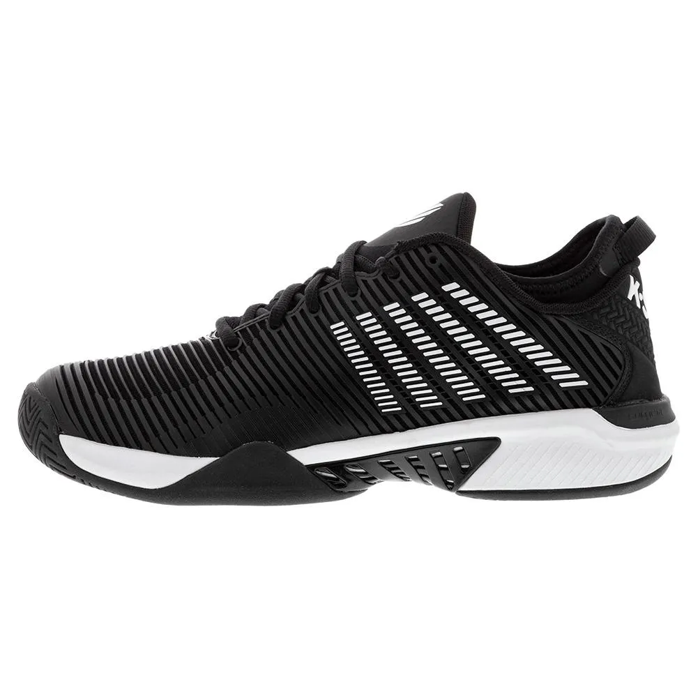 Men's Hypercourt Supreme Tennis Shoes Black and White