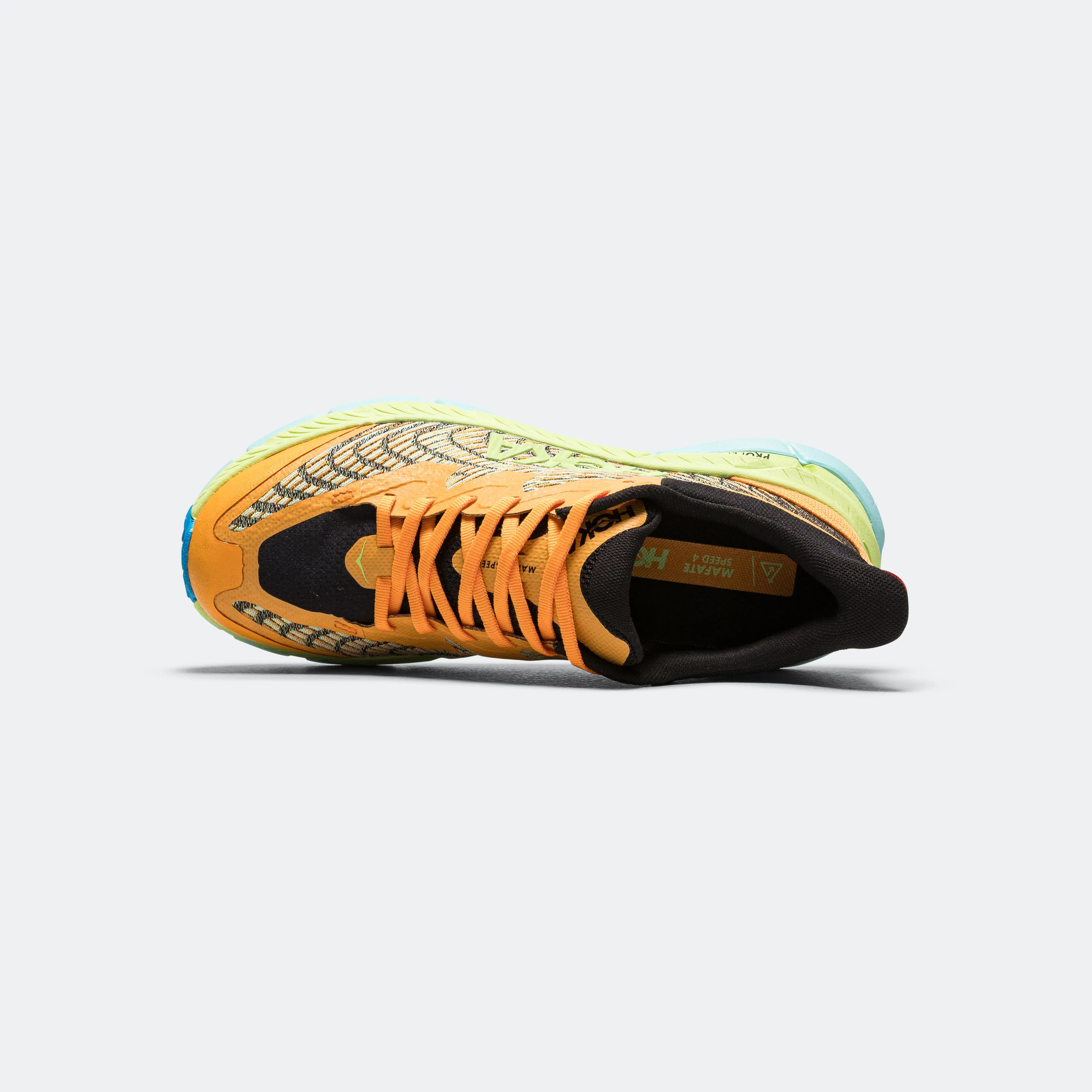 Mens Mafate Speed 4 - Solar Flare/Lettuce