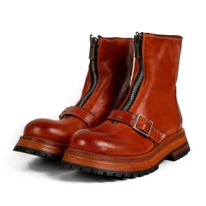 Men's Zip Engineer Boots