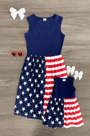 Mom & Me - American Flag Dress