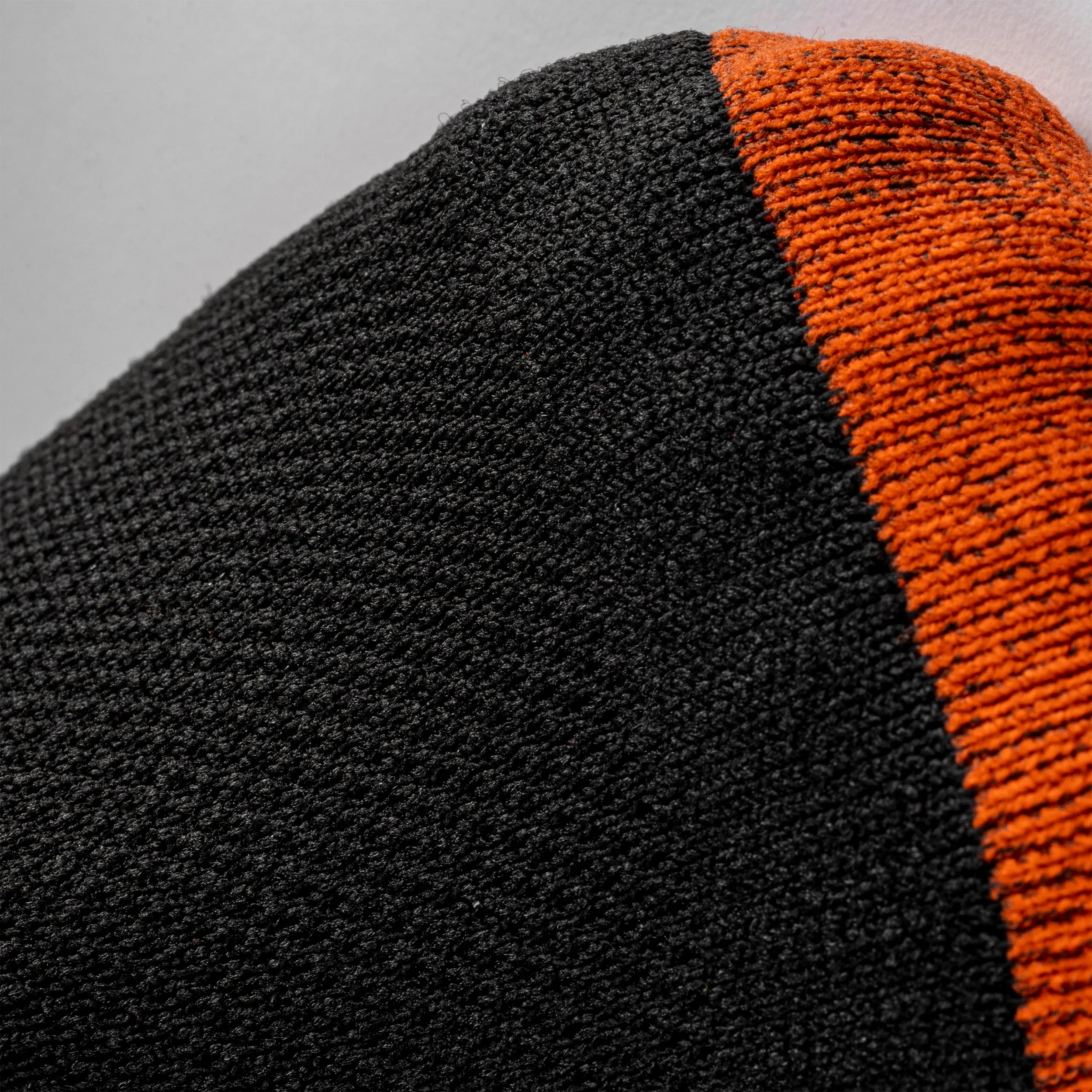 MudGear Quarter (¼) Crew Socks - Black/Orange (2 pair pack)