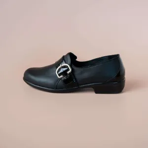 Naot - Viscol - Black/Black Patent