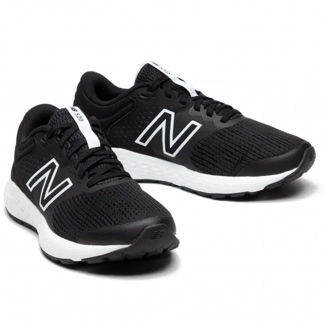 New Balance 520v7 Trainers - Black/White