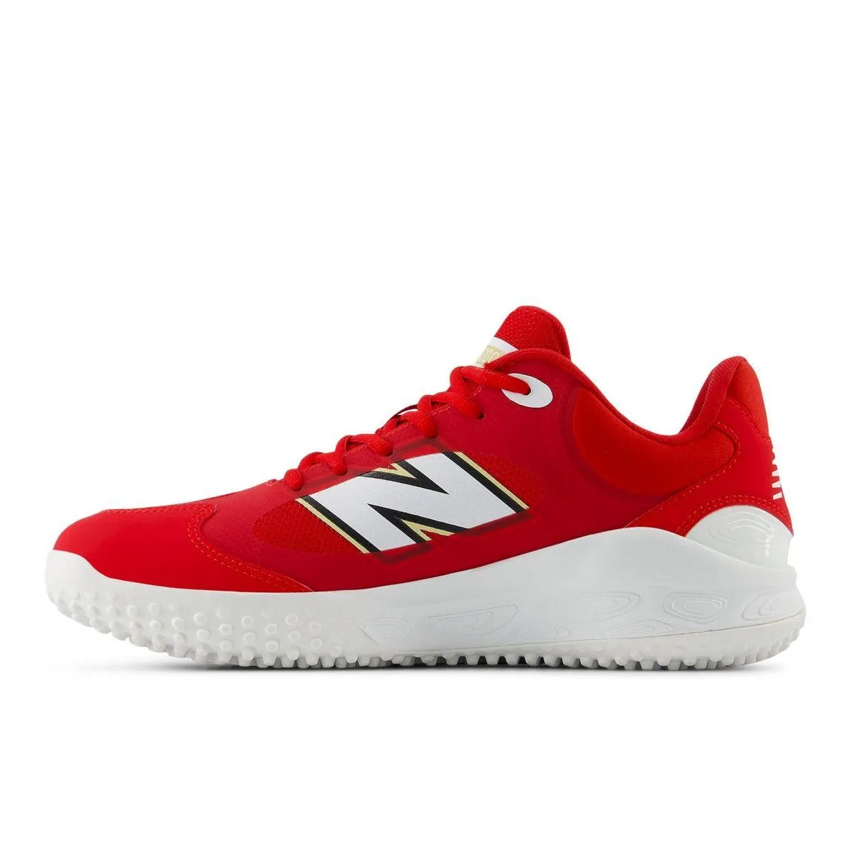 New Balance Men's Fresh Foam 3000 v7 Turf Baseball Shoes - Red - T3000TR7