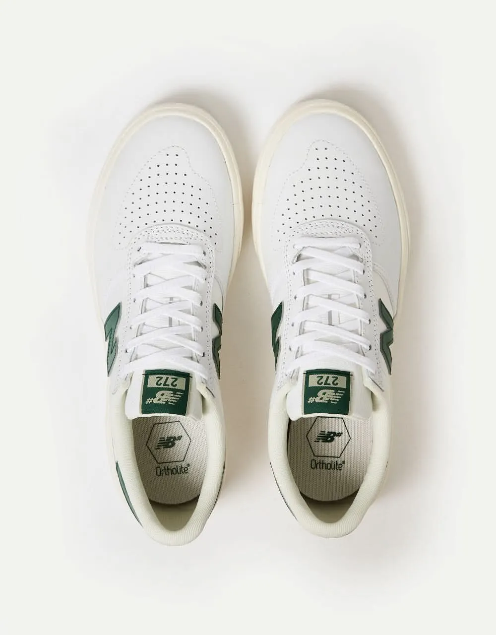 New Balance Numeric 272 Skate Shoes - White/Green