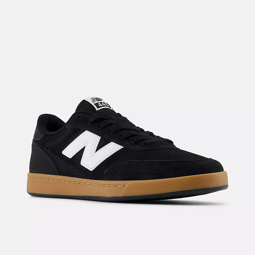 New Balance Numeric 440 V2 Skate Shoes - Black With White