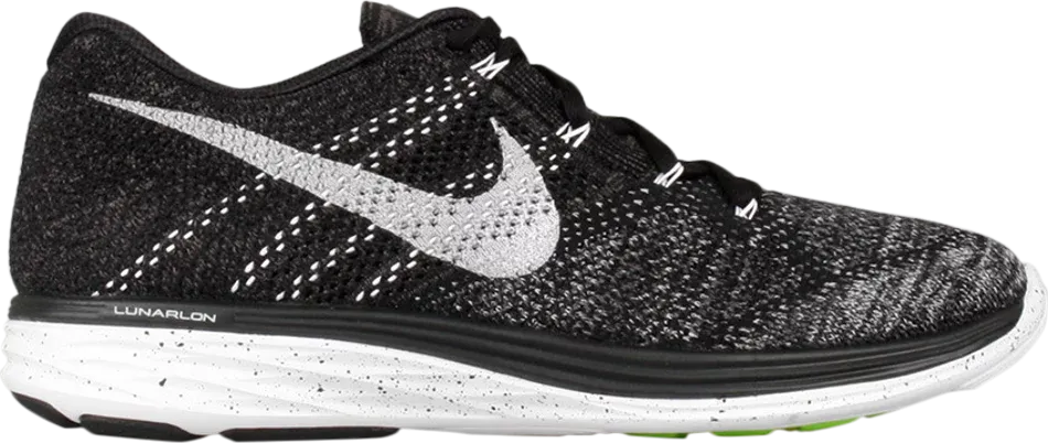 NIKE FLYNIT LUNAR3-CHARCOAL/BLACK/DARK GREY