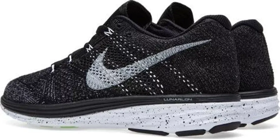 NIKE FLYNIT LUNAR3-CHARCOAL/BLACK/DARK GREY