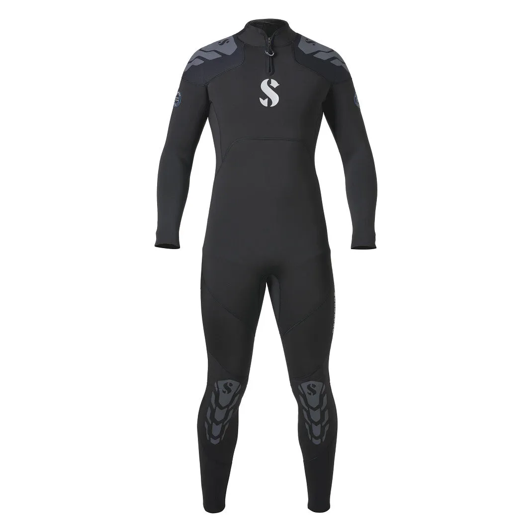 Open Box ScubaPro 3/2mm Mens Everflex Yulex Dive Steamer - Black - Medium/Tall