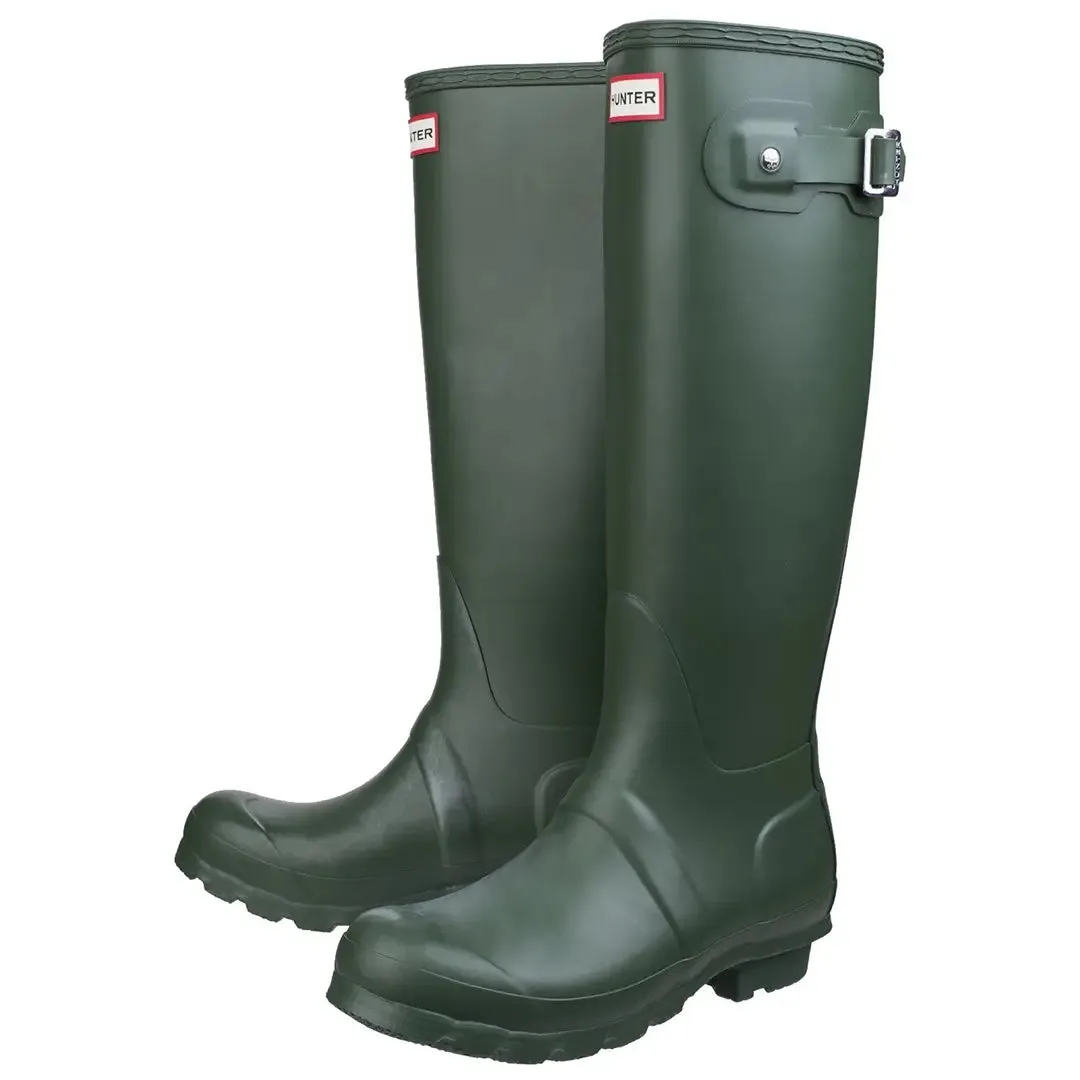 Original Tall Wellington Boots - Hunter Green by Hunter