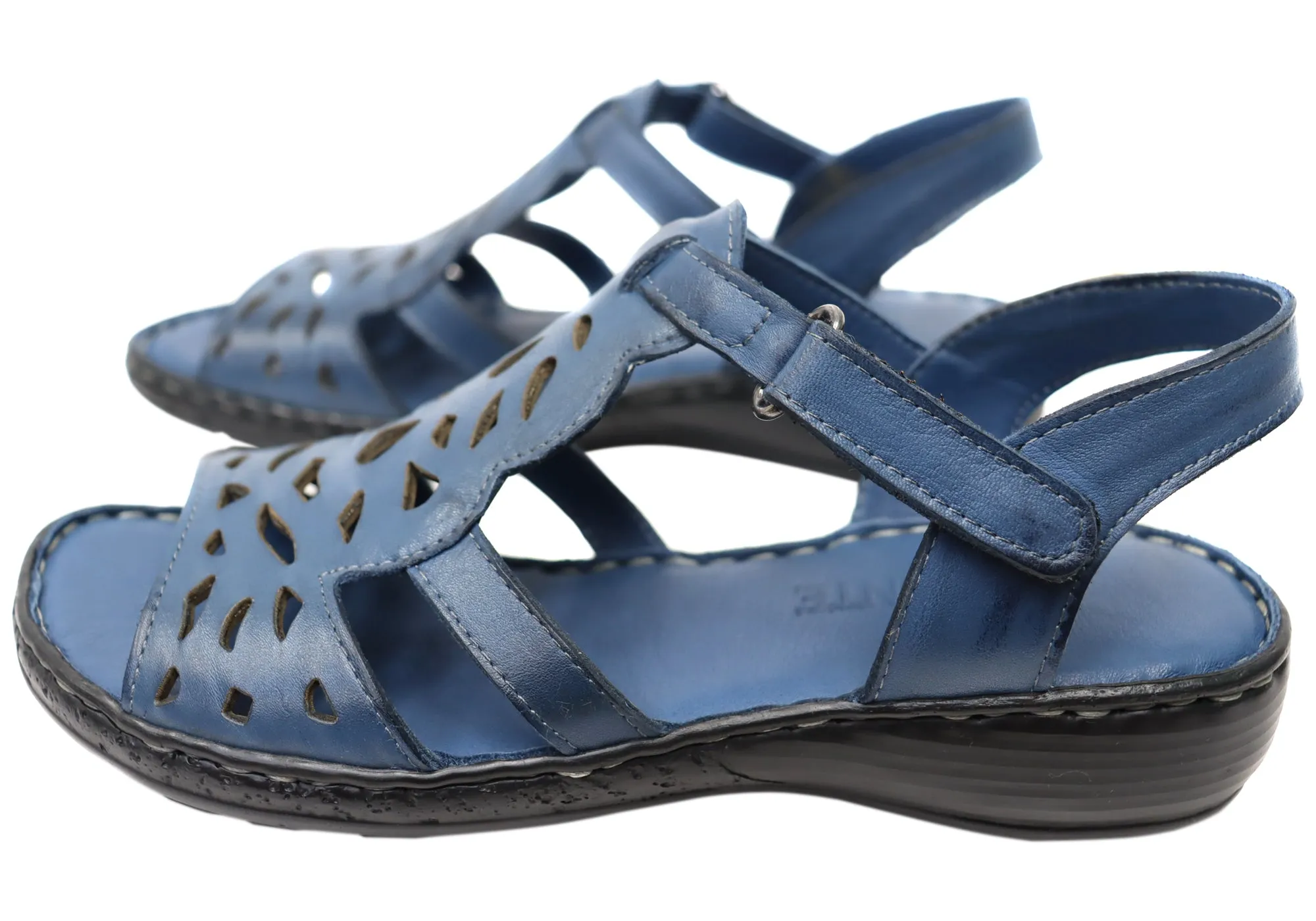 Orizonte Raya Womens Comfortable European Leather Sandals