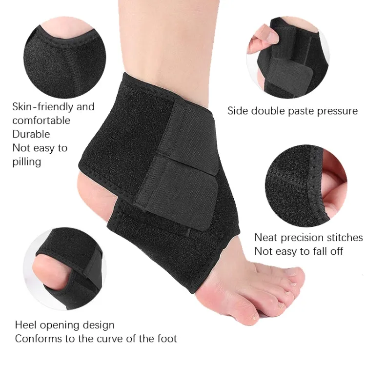 Outdoor Sports Anti-Strained Fixed Rehabilitation Ankle Support, Size: S Left