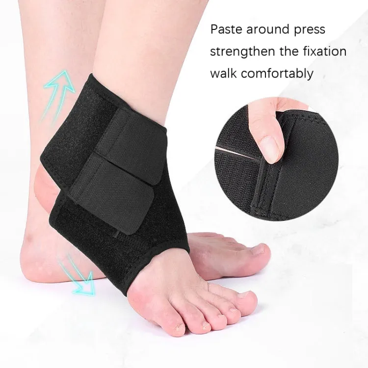 Outdoor Sports Anti-Strained Fixed Rehabilitation Ankle Support, Size: S Left