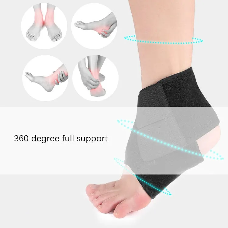 Outdoor Sports Anti-Strained Fixed Rehabilitation Ankle Support, Size: S Left