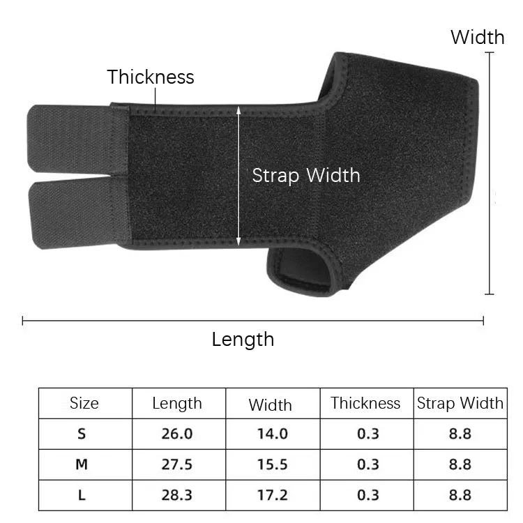 Outdoor Sports Anti-Strained Fixed Rehabilitation Ankle Support, Size: S Left