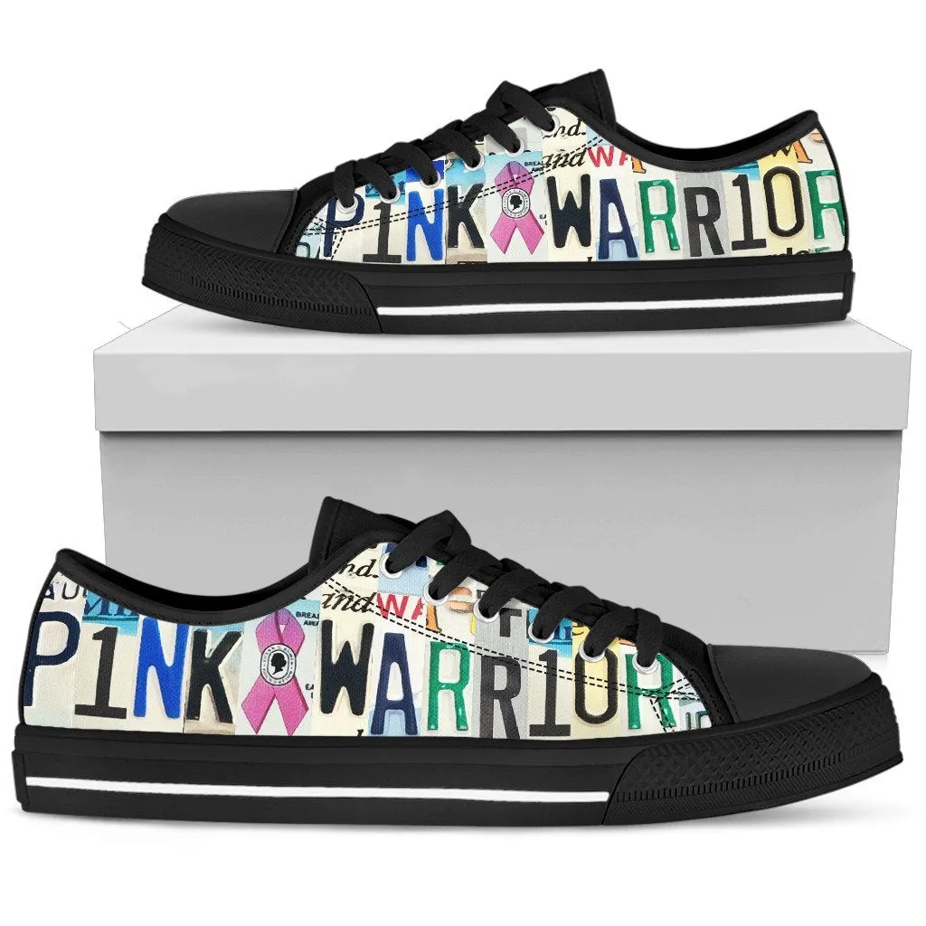 Pink Warrior Low Top Shoes Men