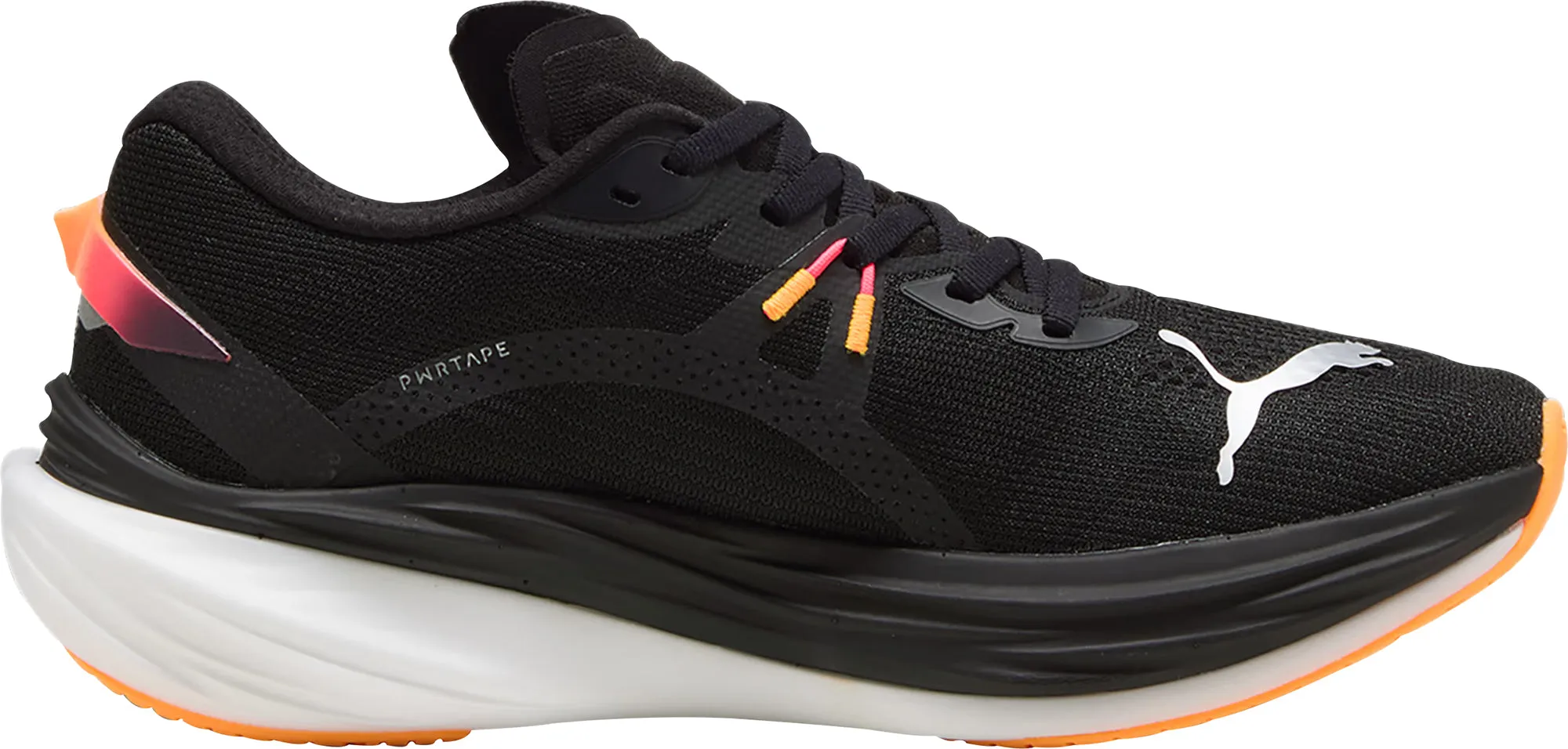 Puma Deviate Nitro 3 WIDE FIT Mens Running Shoes - Black