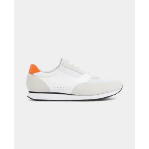 Remus Uomo BRUNO White Leather and Suede Men's Trainers