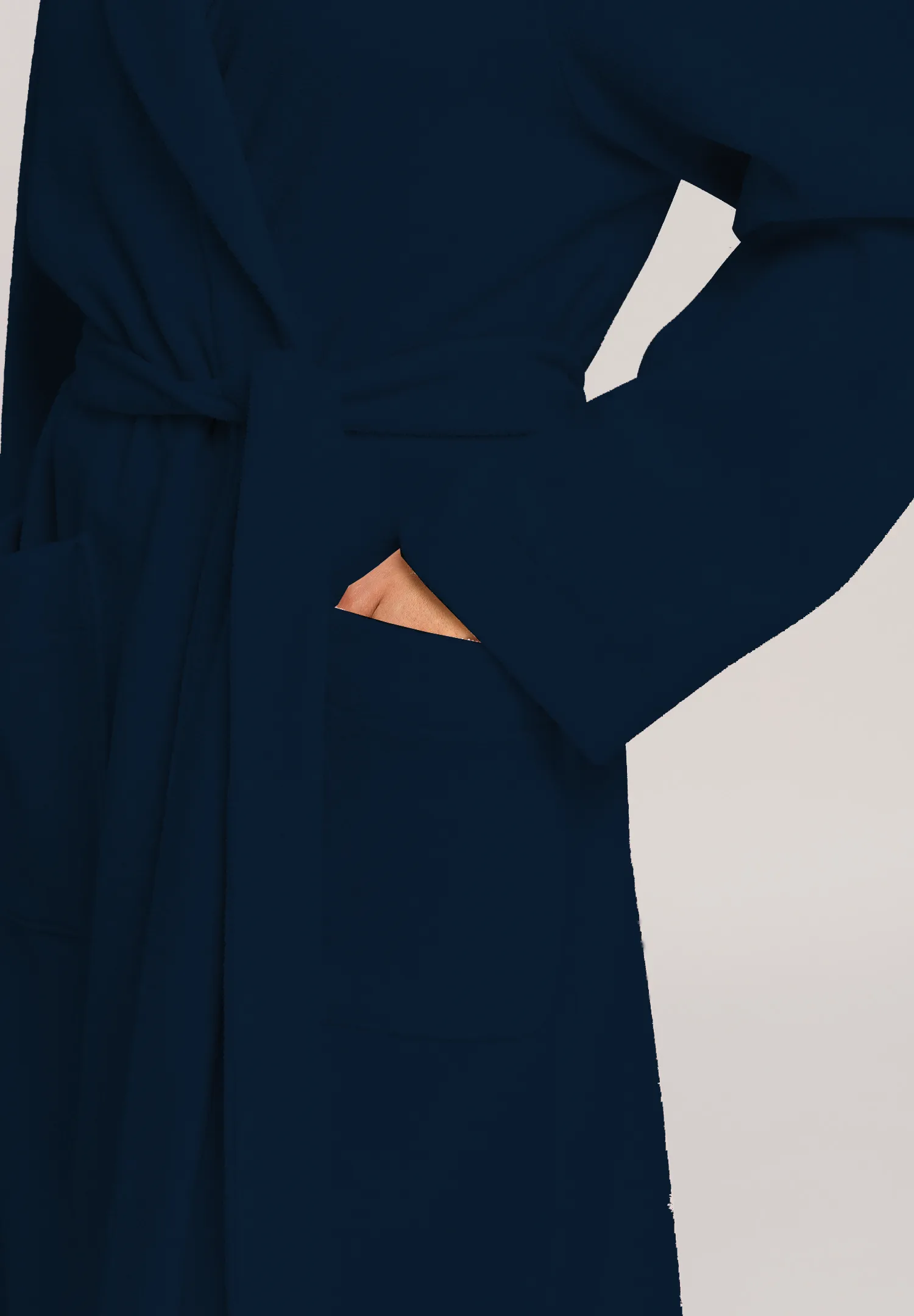 Robe Selection Short Robe | Deep Navy 77127-1610