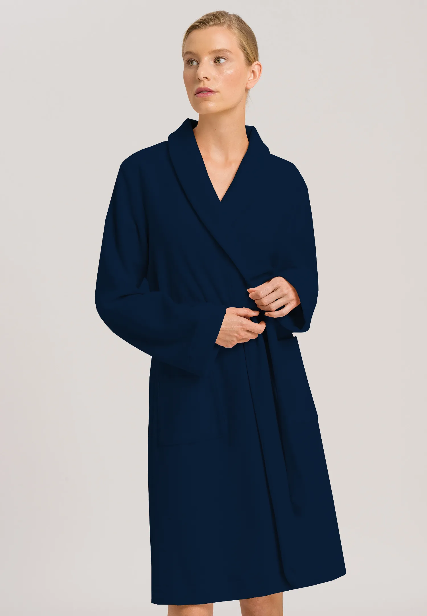 Robe Selection Short Robe | Deep Navy 77127-1610