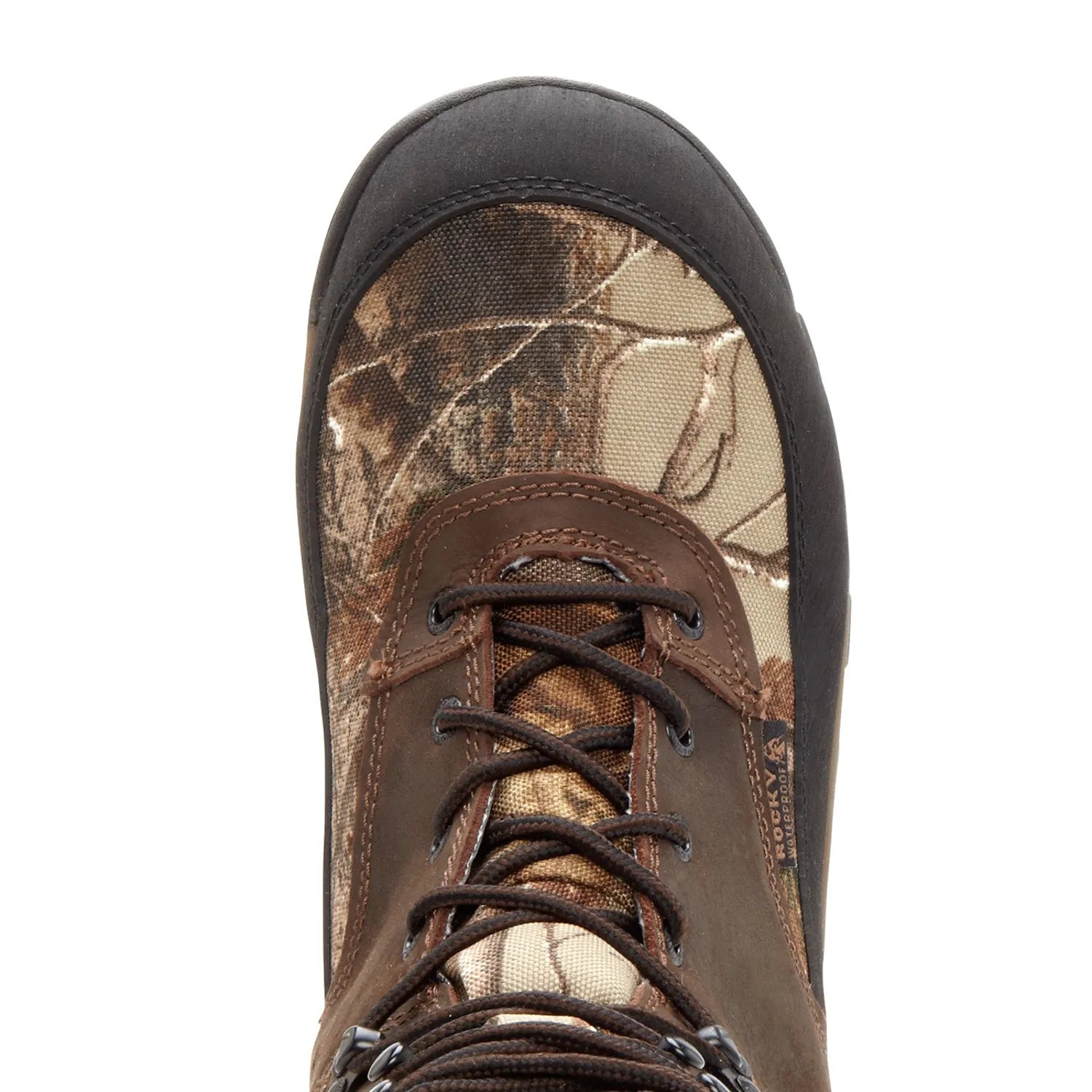 Rocky Mens Brown/Realtree AP Leather Core WP 400G Hunting Boots