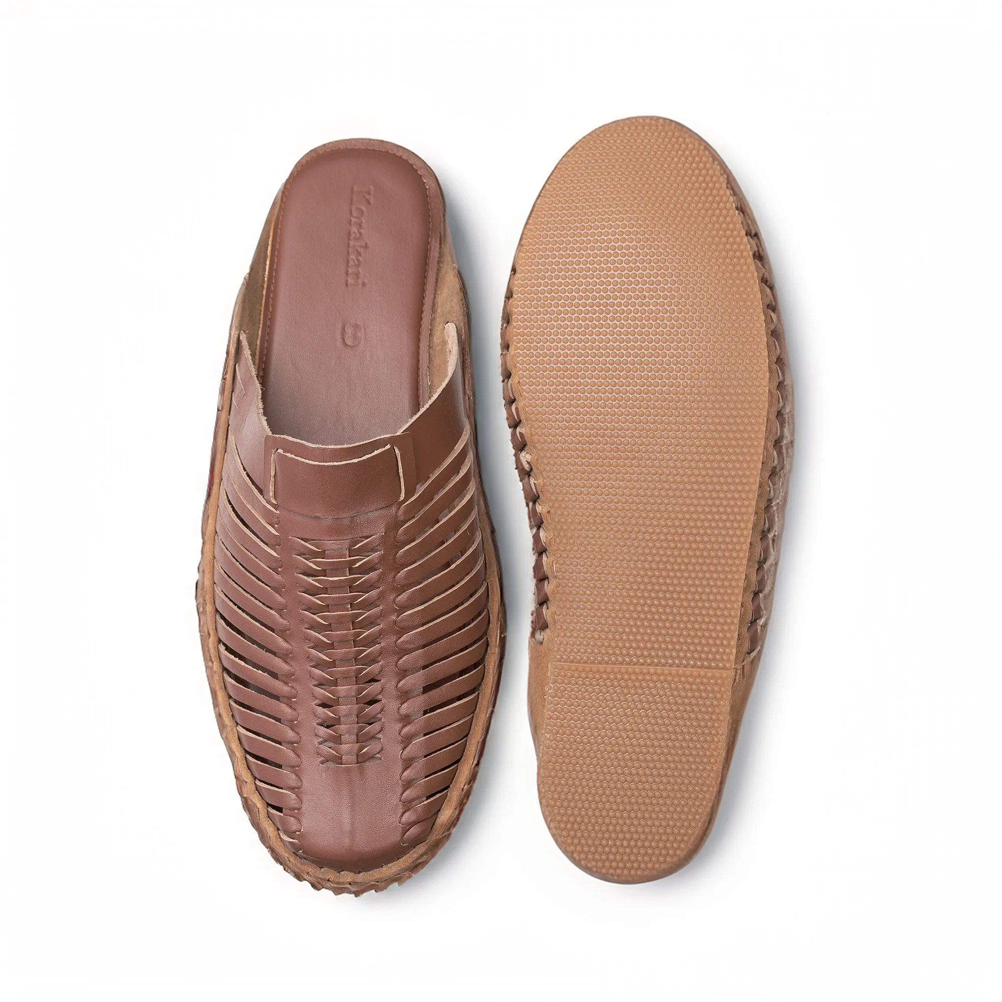 Roman - Kolhapuri Bantu Leather Loafer for Men