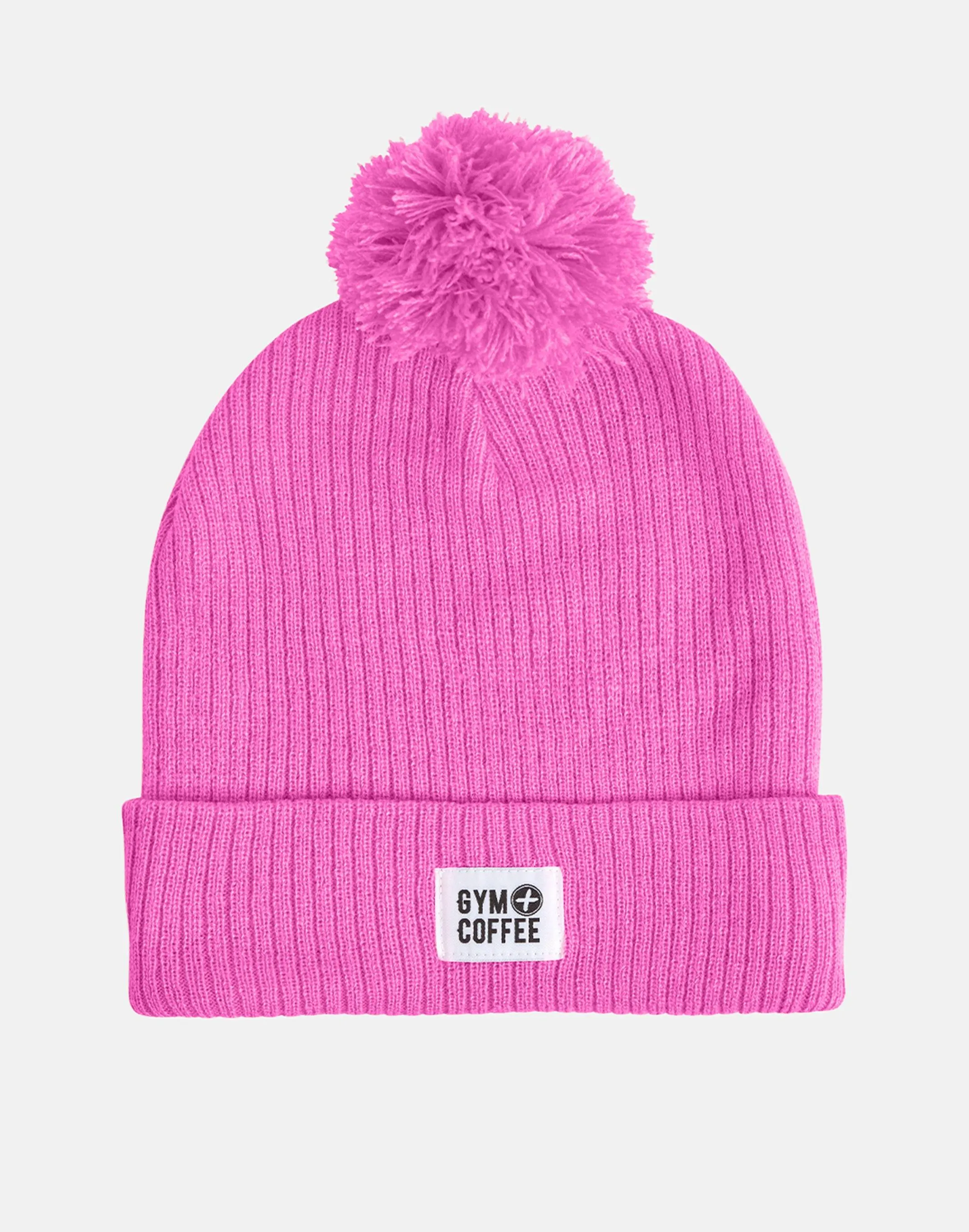 Rouge Bobble Beanie