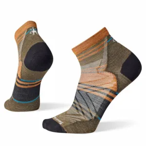 Run Zero Cushion Ankle Pattern Socks