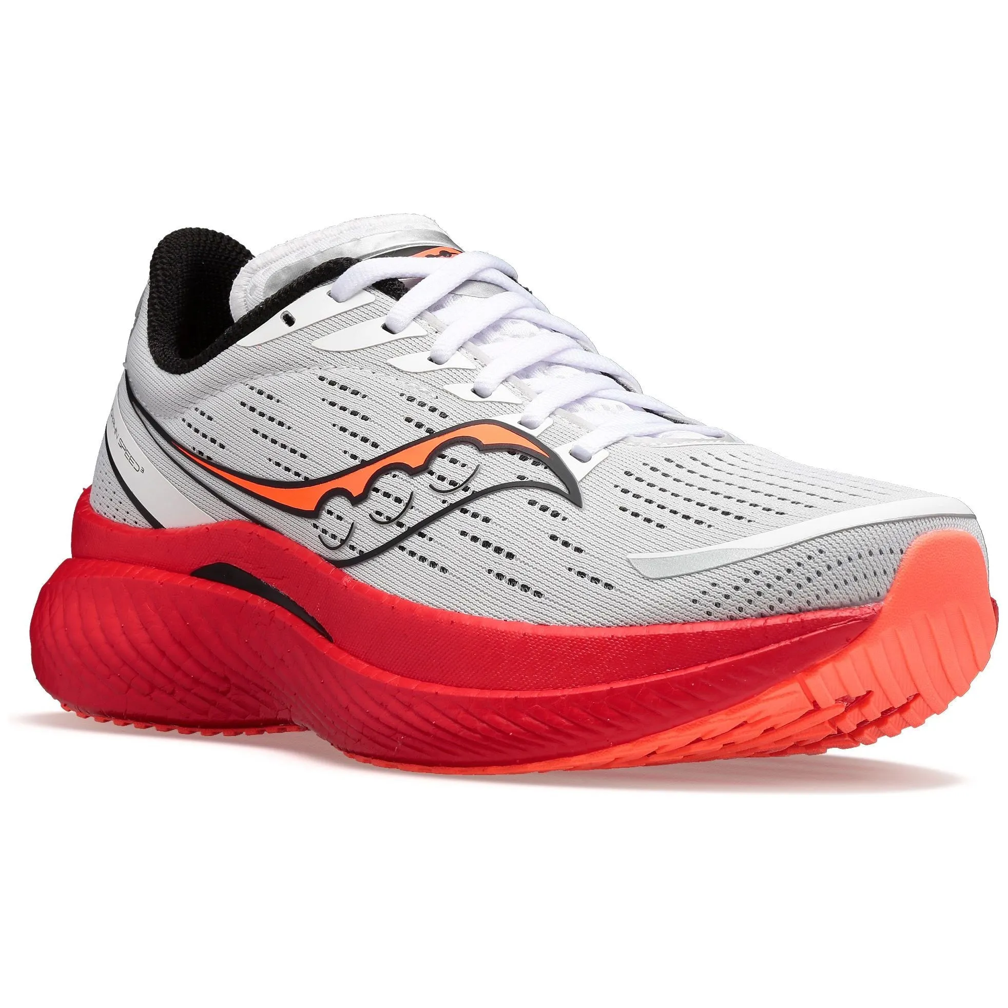 Saucony Endorphin Speed 3 Mens Running Shoes - White