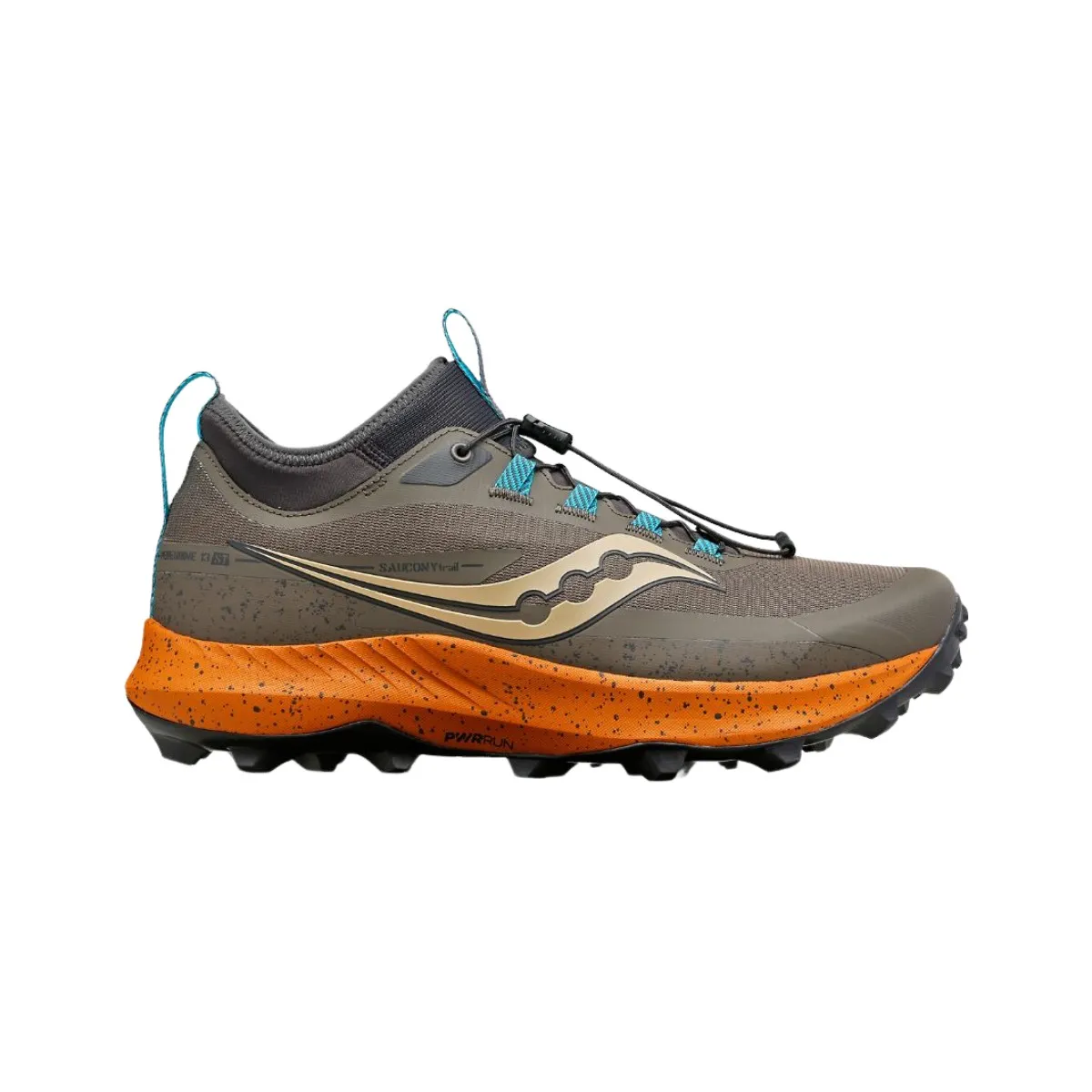 Saucony Peregrine 13 Shoes Gray Orange