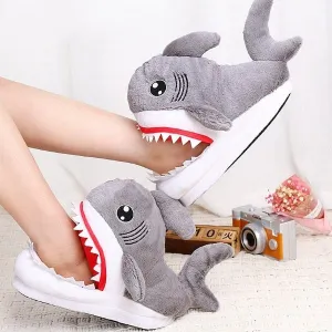 Shark Furry Indoor Slippers