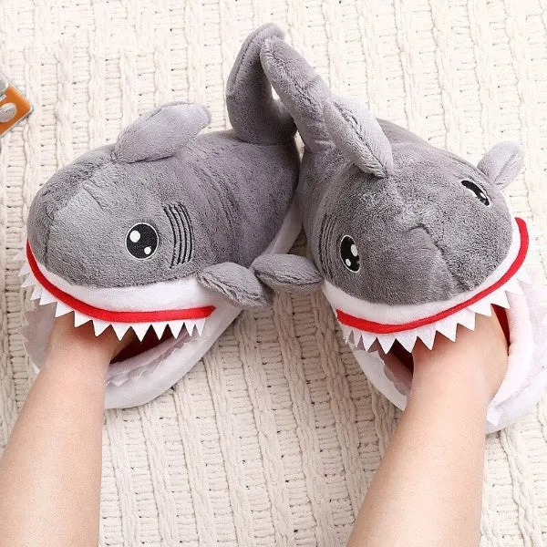 Shark Furry Indoor Slippers