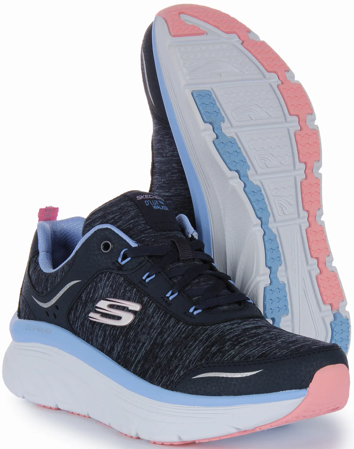 Skechers D'Lux Walker In Navy For Women