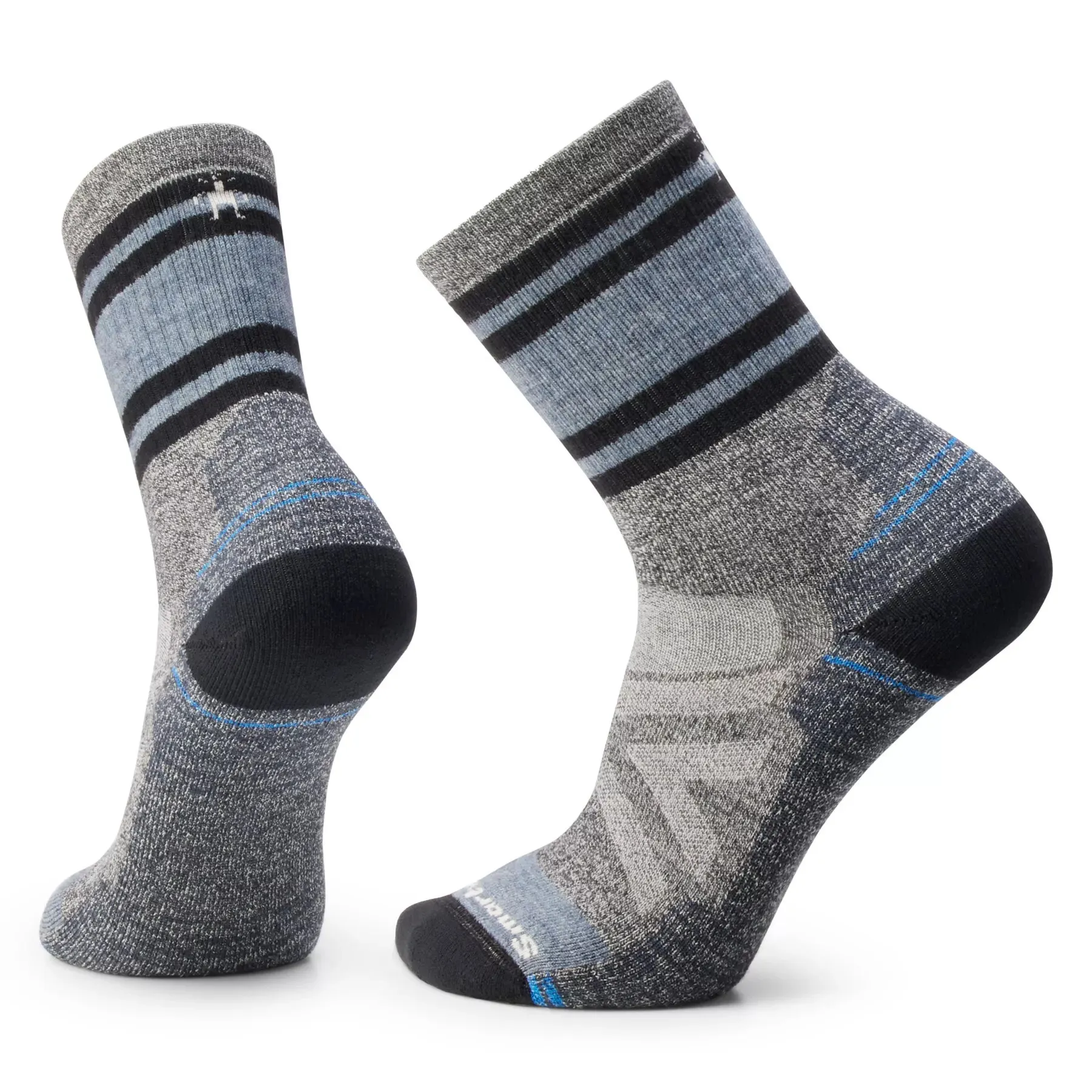 Smartwool Hike Full Cushion Lolo Trail Crew Socks - Ash/Charcoal