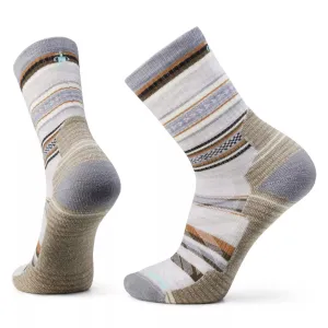 Smartwool Hike Light Cushion Panorama Crew Socks - Ash