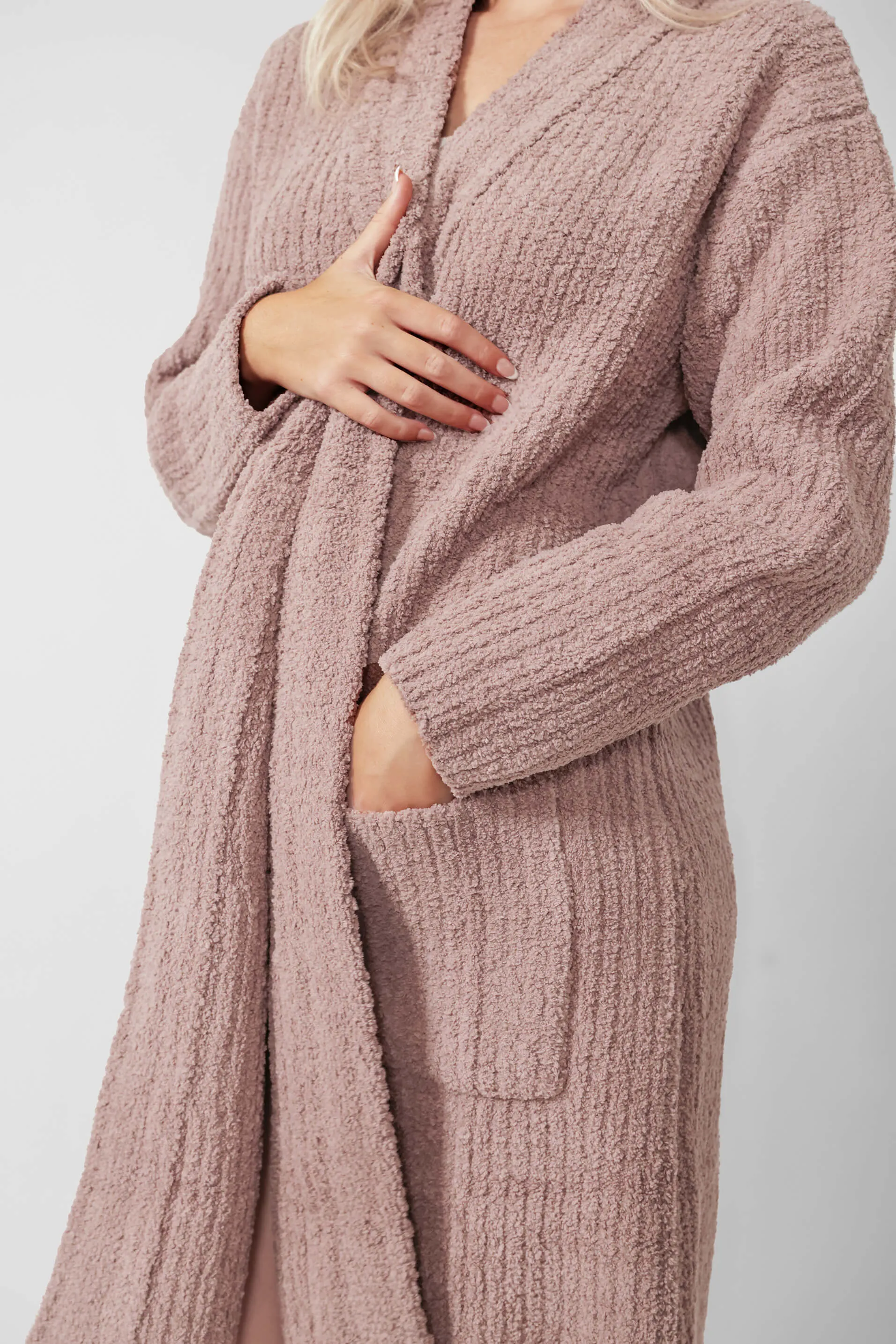 Snug Ribbed Cardigan