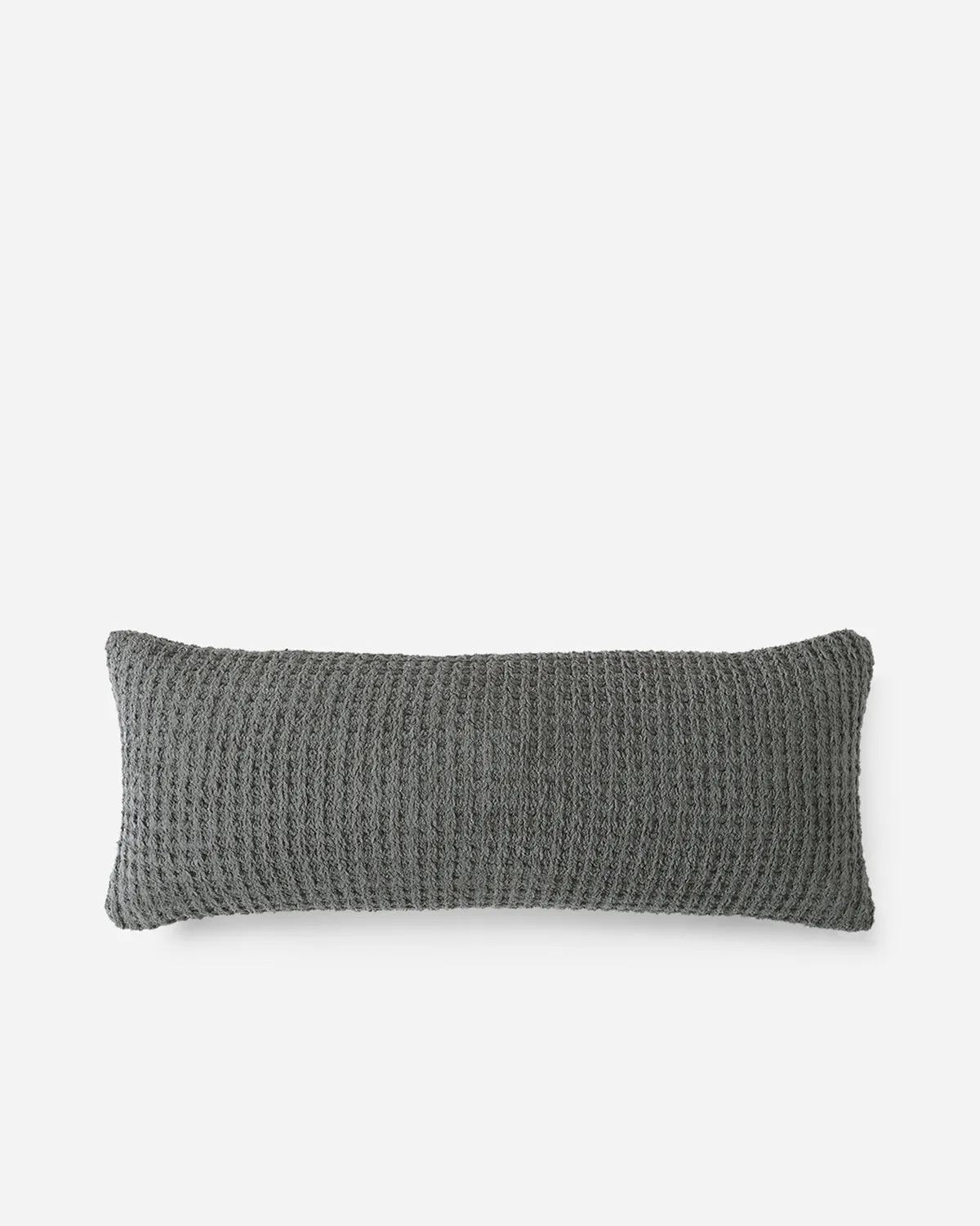 Snug Waffle Lumbar Pillow