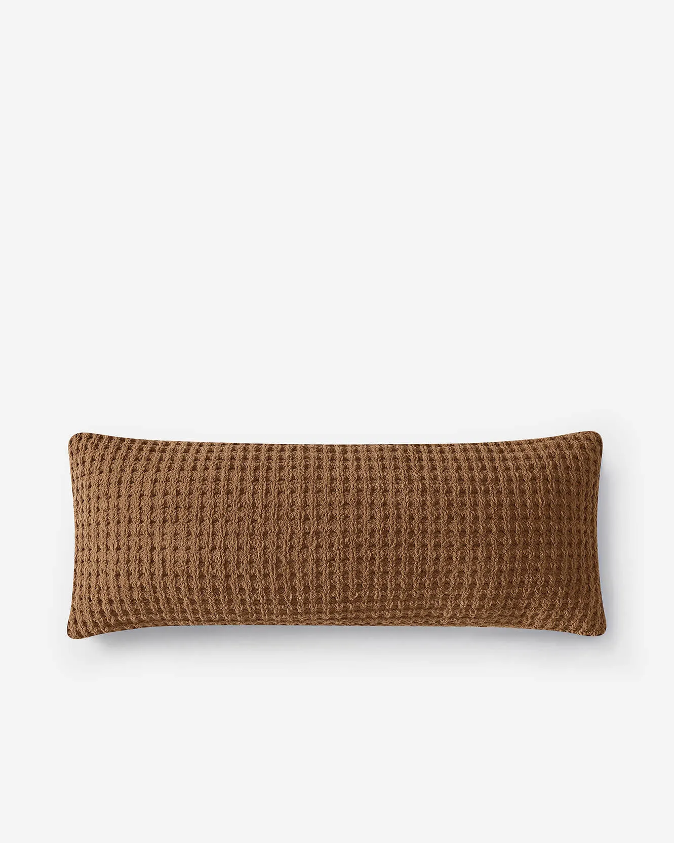 Snug Waffle Lumbar Pillow