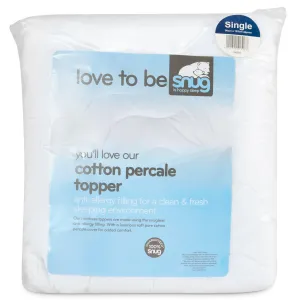 Snug Warm & Snug Mattress Topper - Single