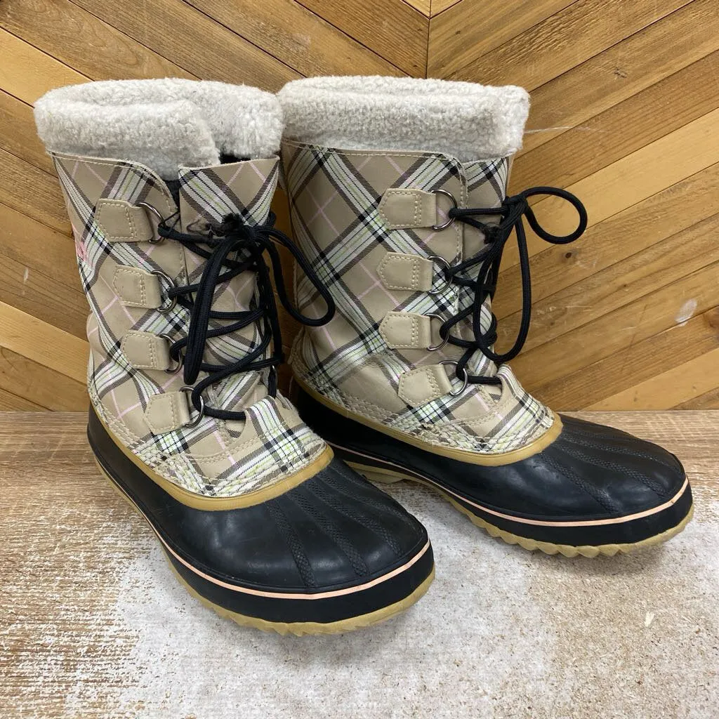 Sorel- Winter Women's winter boots- MSRP $229 : Tan/Pink -children-10