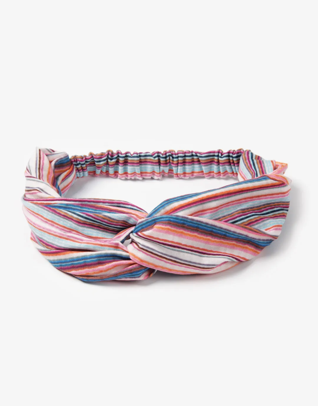 Southwest Stripe - Wide Jersey Knit Twist Headband