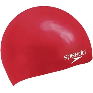 Speedo Junior Plain Moulded Silicone Cap